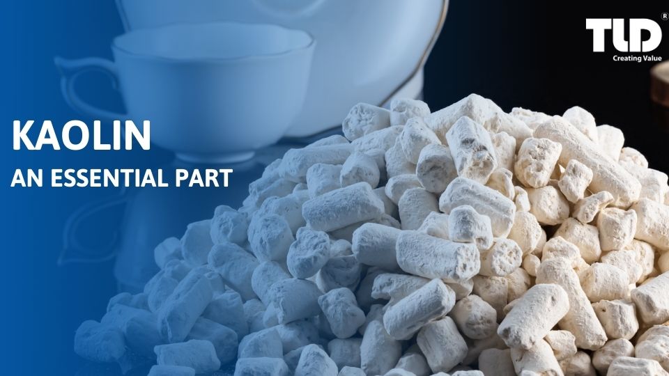 Kaolin or china clay is a commercial clay