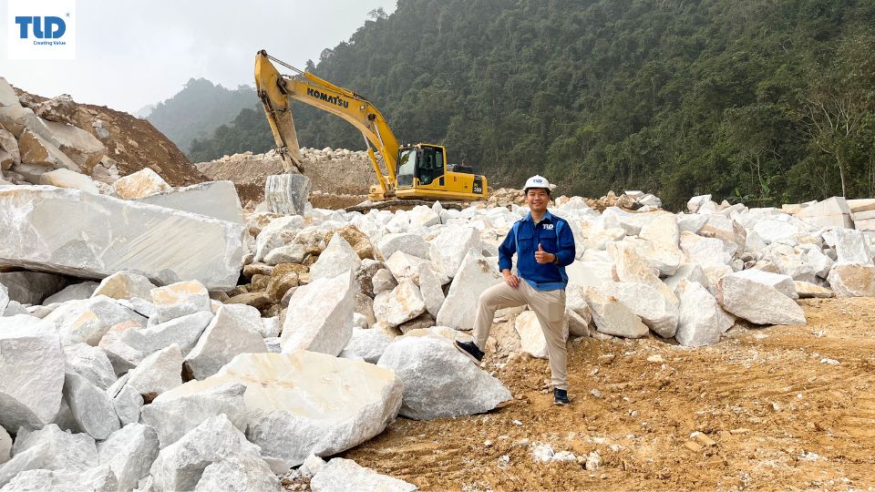 TLD Vietnam's high quality limestone quarry
