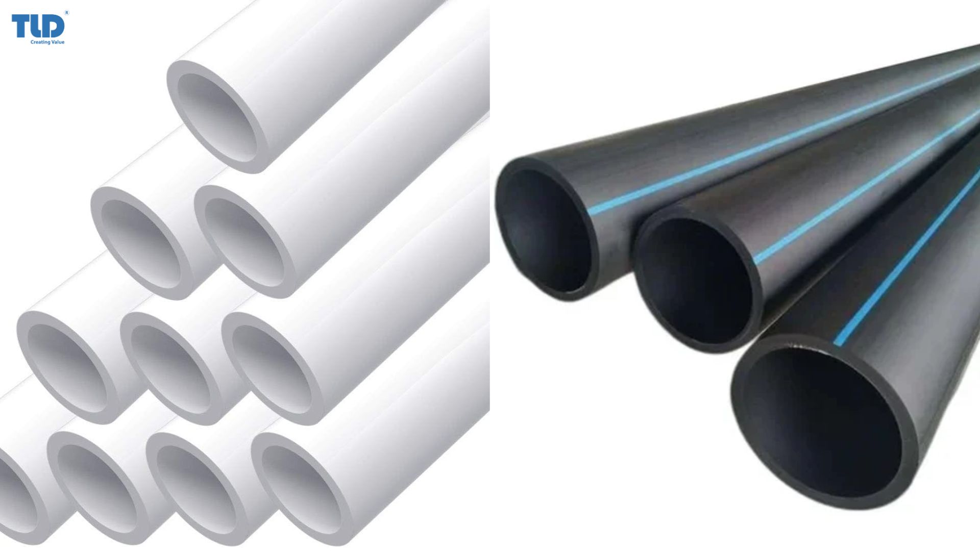 PVC pipe vs HDPE pipe density