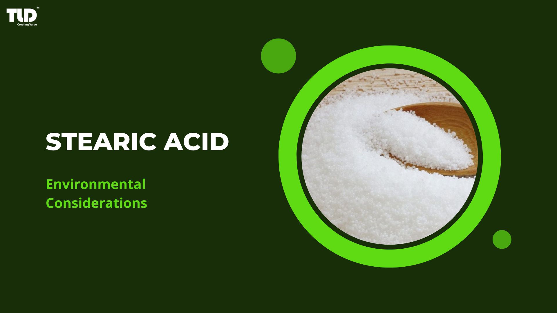 Stearic Acid environmental considerations