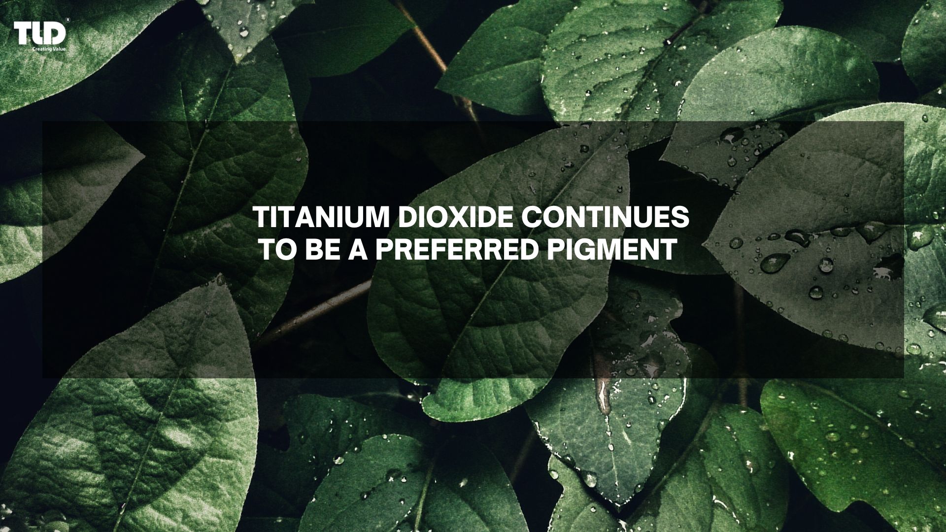 The Role Of Titanium Dioxide In Paint & Coatings