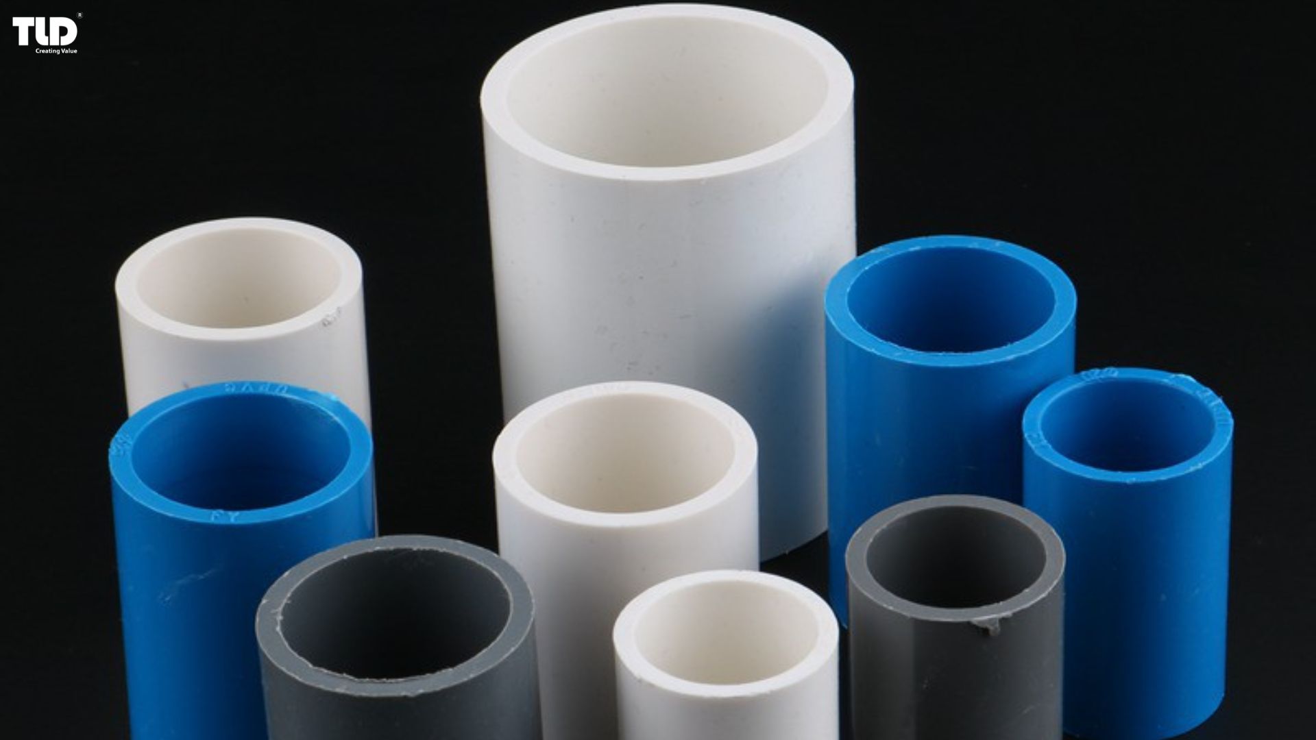 PVC Pipe different Colors and Sizes