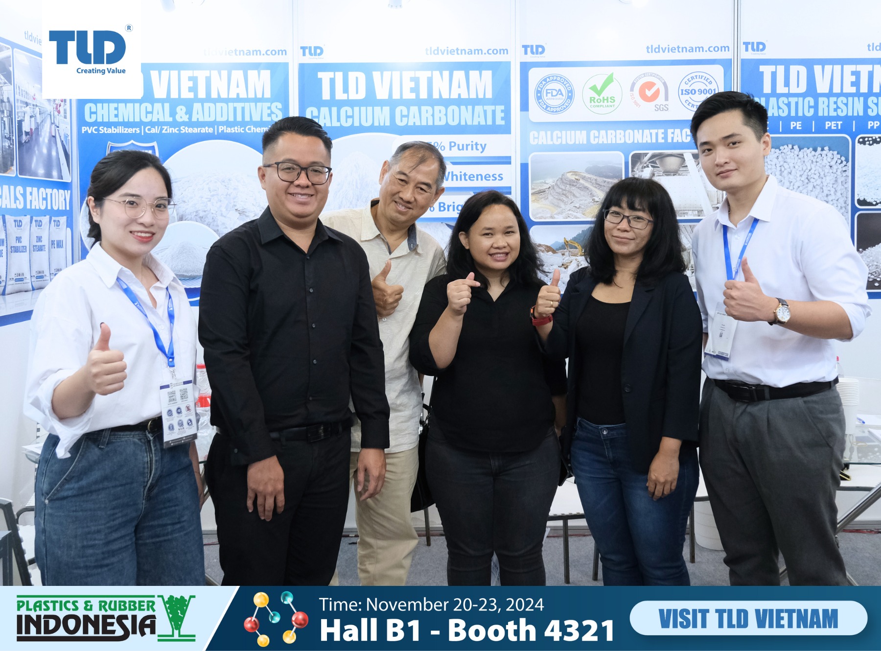 TLD Vietnam welsomes customers worldwide