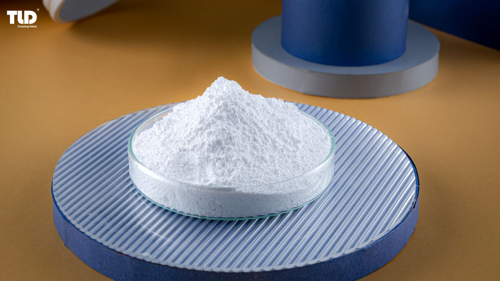 Ground calcium carbonate of TLD Vietnam with high purity, brightness and whiteness