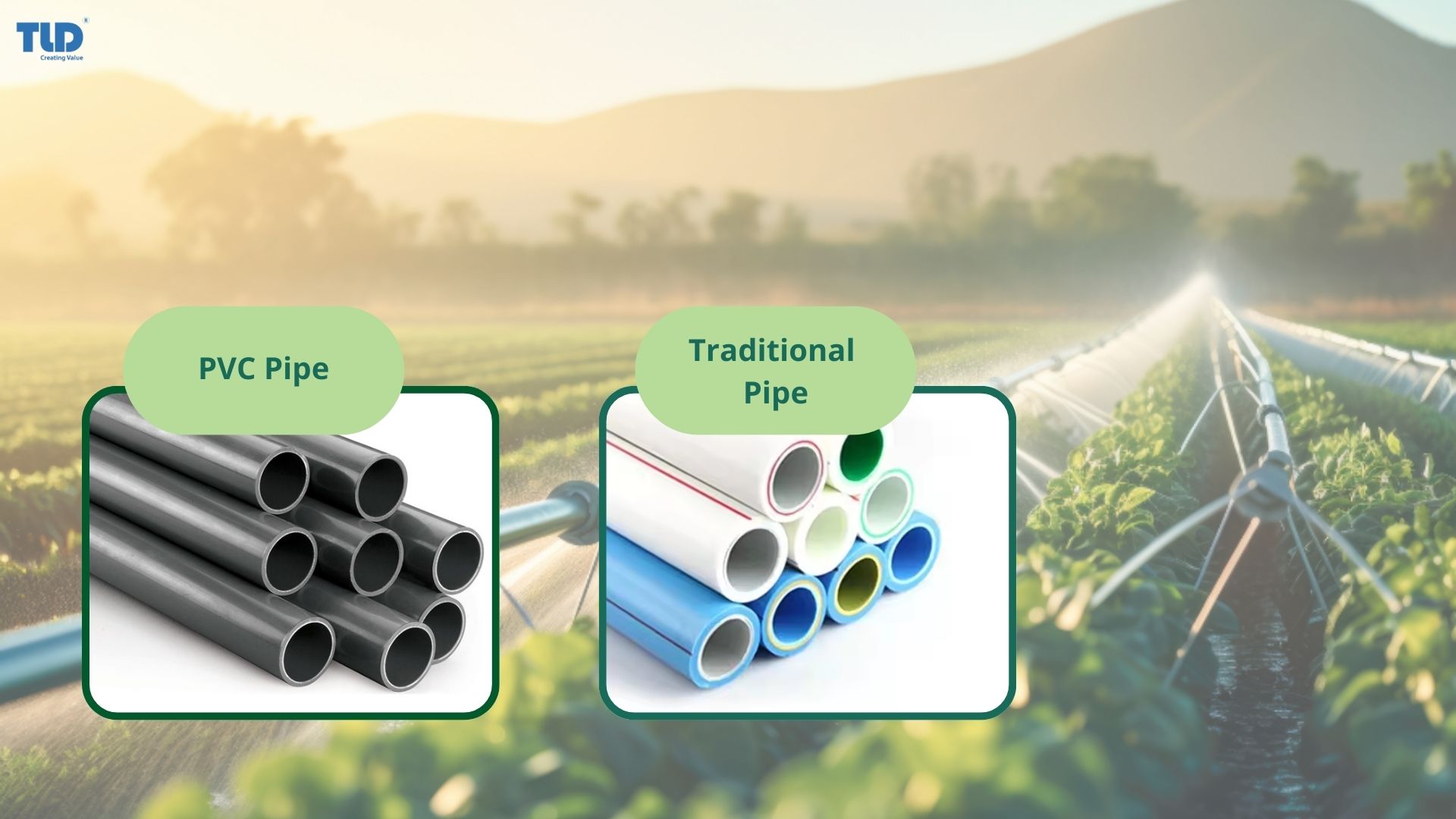 Comparison of PVC Pipes with Traditional Pipe Materials
