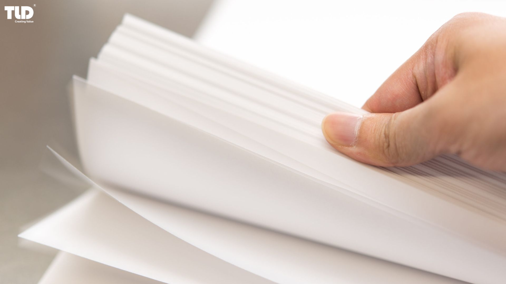 Calcium carbonate enhances the paper’s whiteness