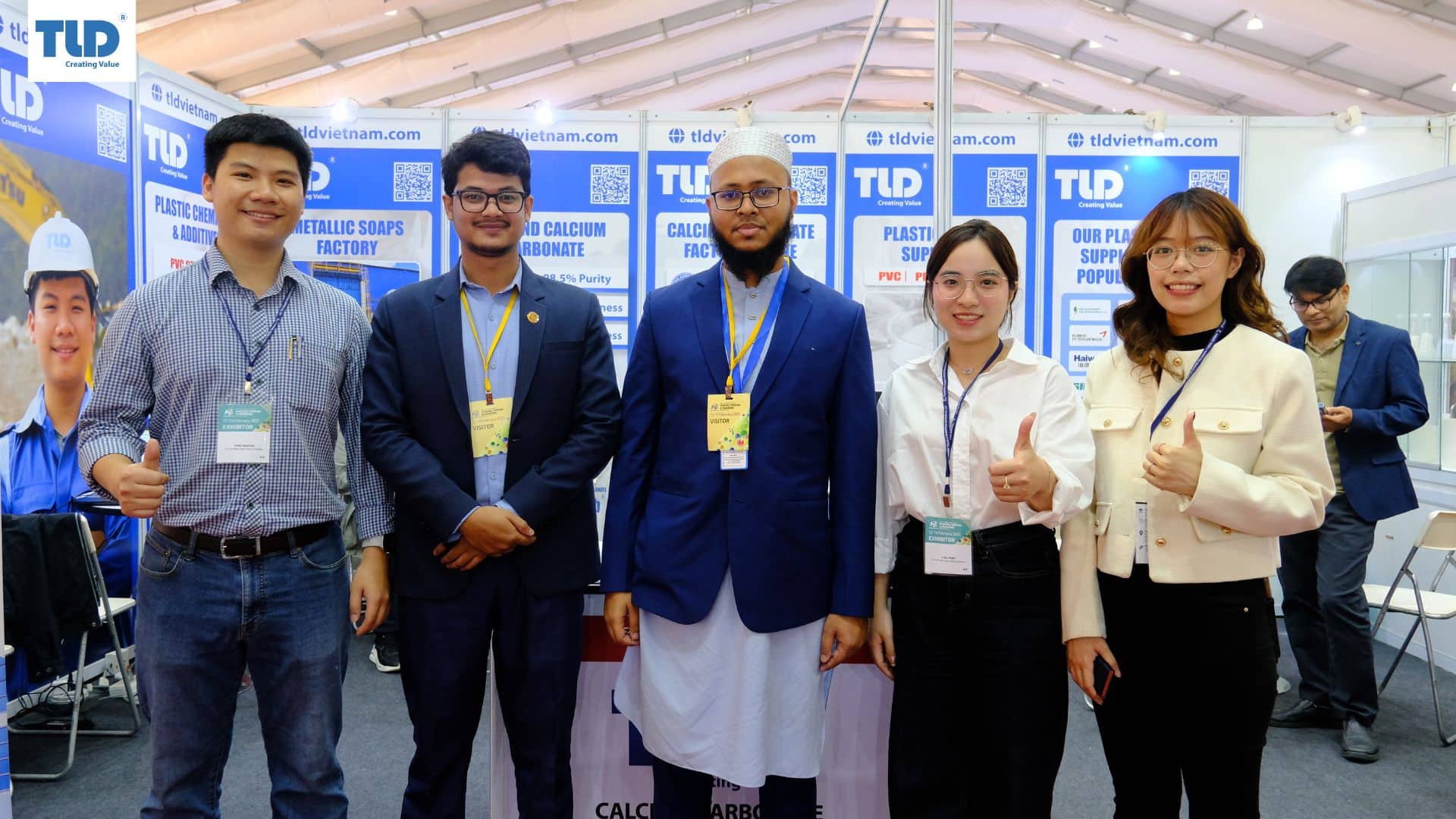 Our professionals is excited to host visitors at our booth