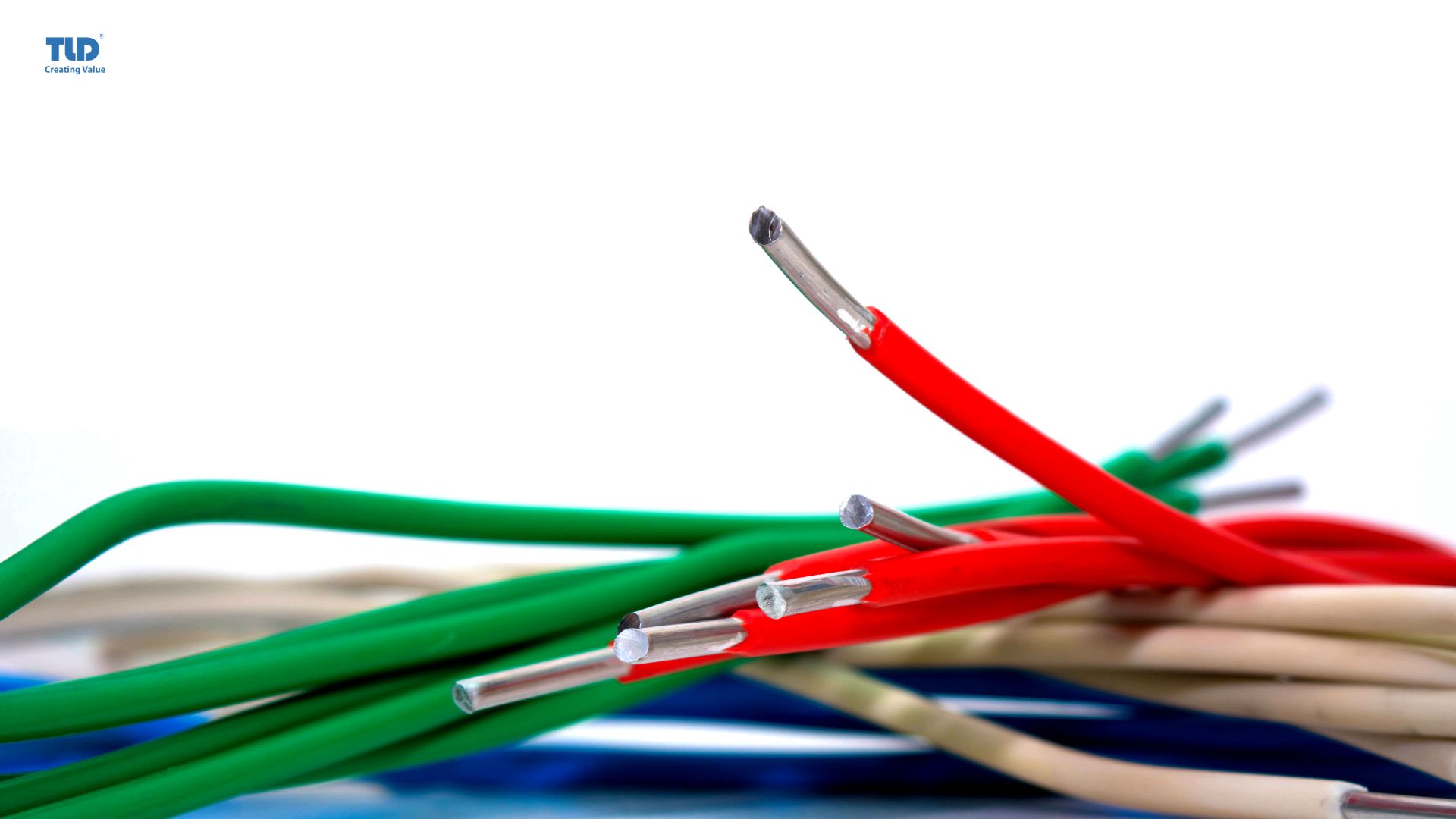 PVC can be used for cable insulation due to flexibility, durability, and flame-retardant properties