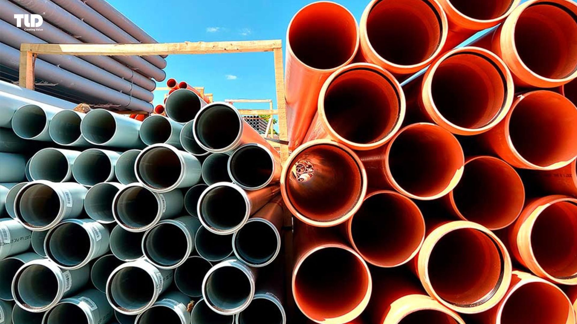 PVC pipe for construction 