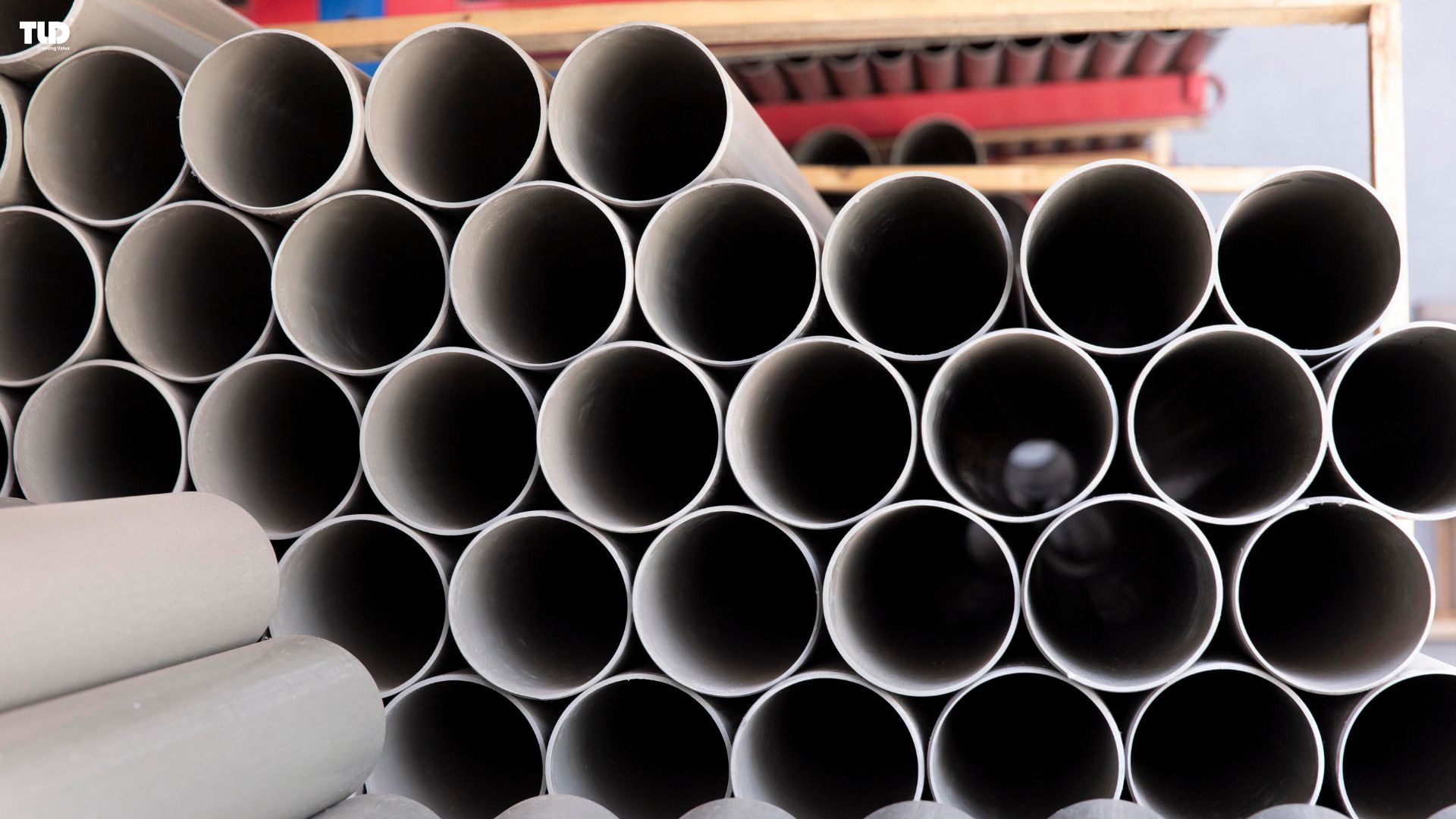 Durable thermoplastic pipes used in construction for reliable, corrosion-resistant plumbing and infrastructure systems