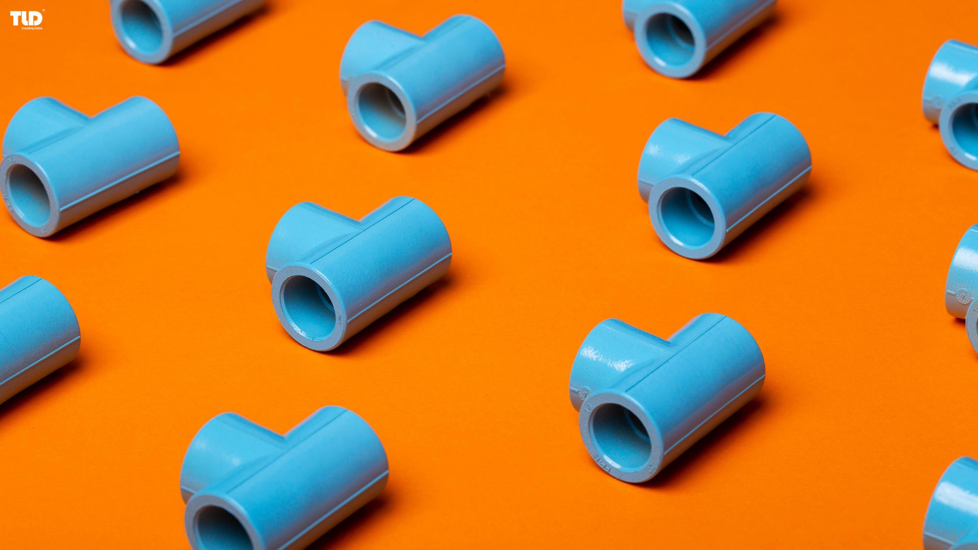 Plastic bottles used in consumer goods.