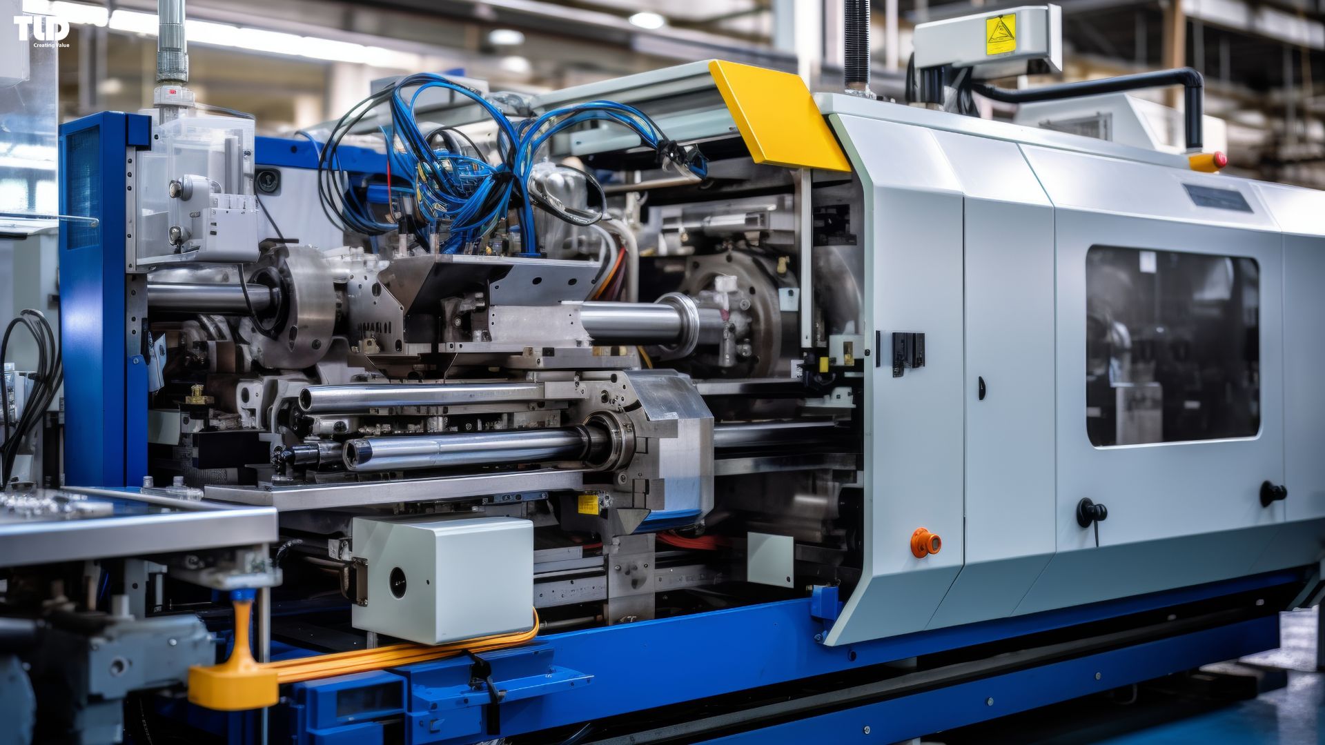 Industrial injection molding machine