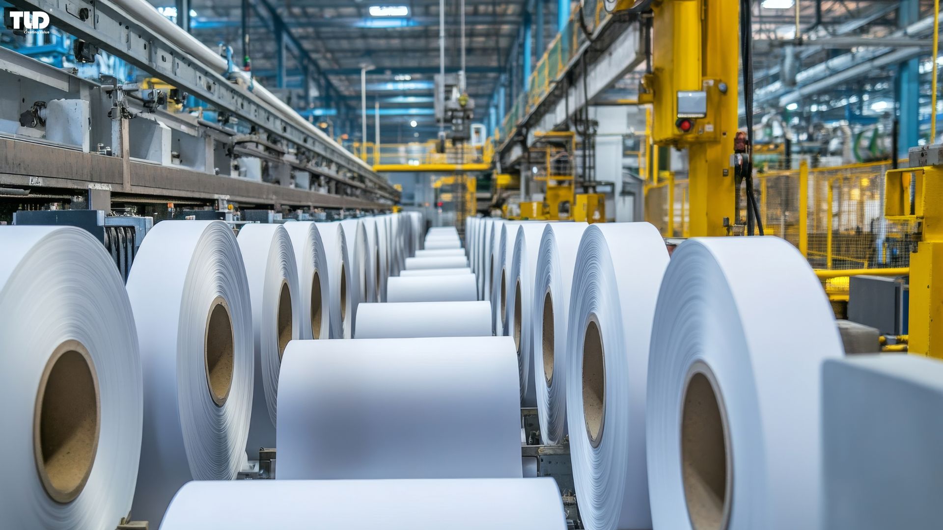 Used in paper production, TiO₂ improves brightness and opacity while enhancing visual quality and print performance